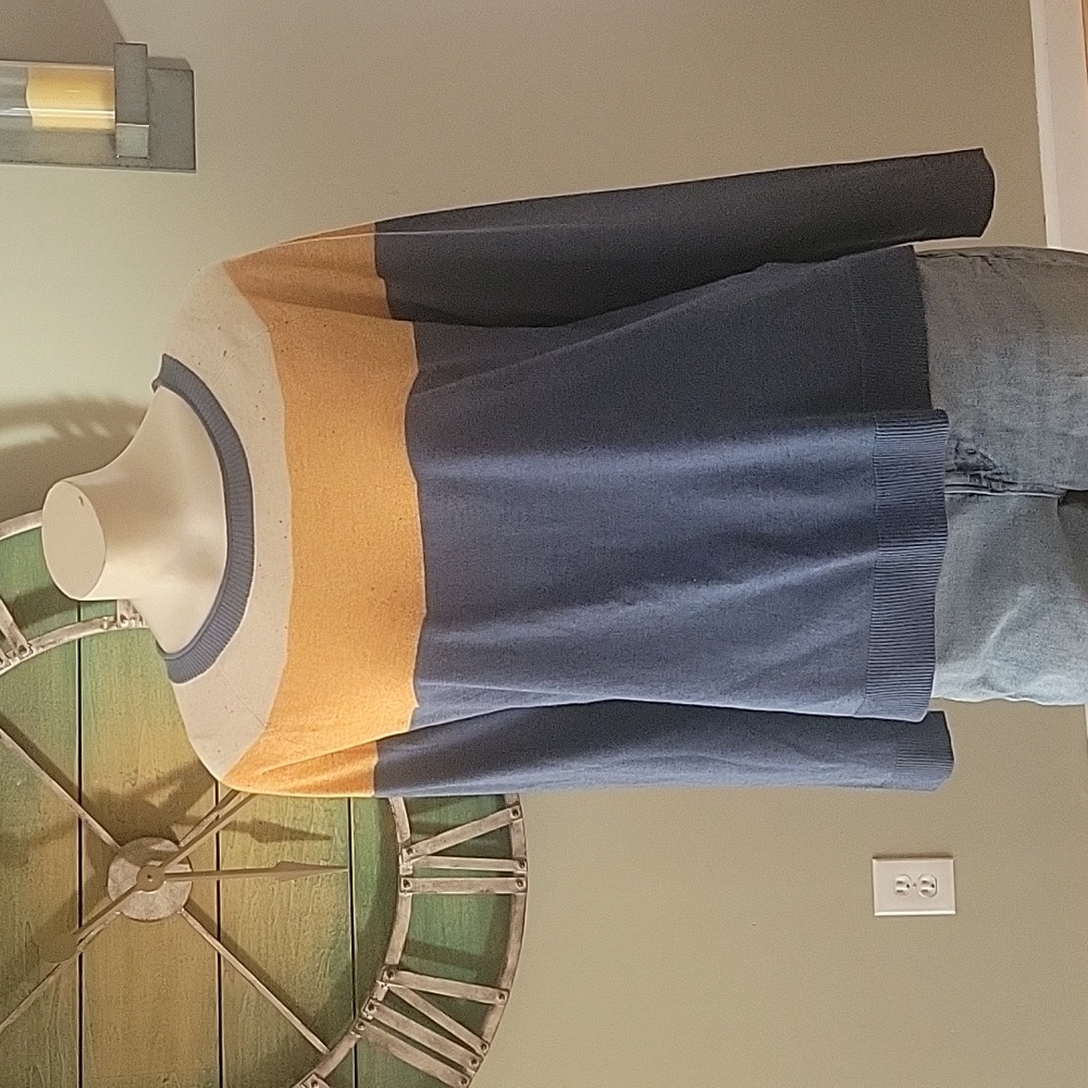Smartwool Edgewood Colorblock Crew Neck Sweater